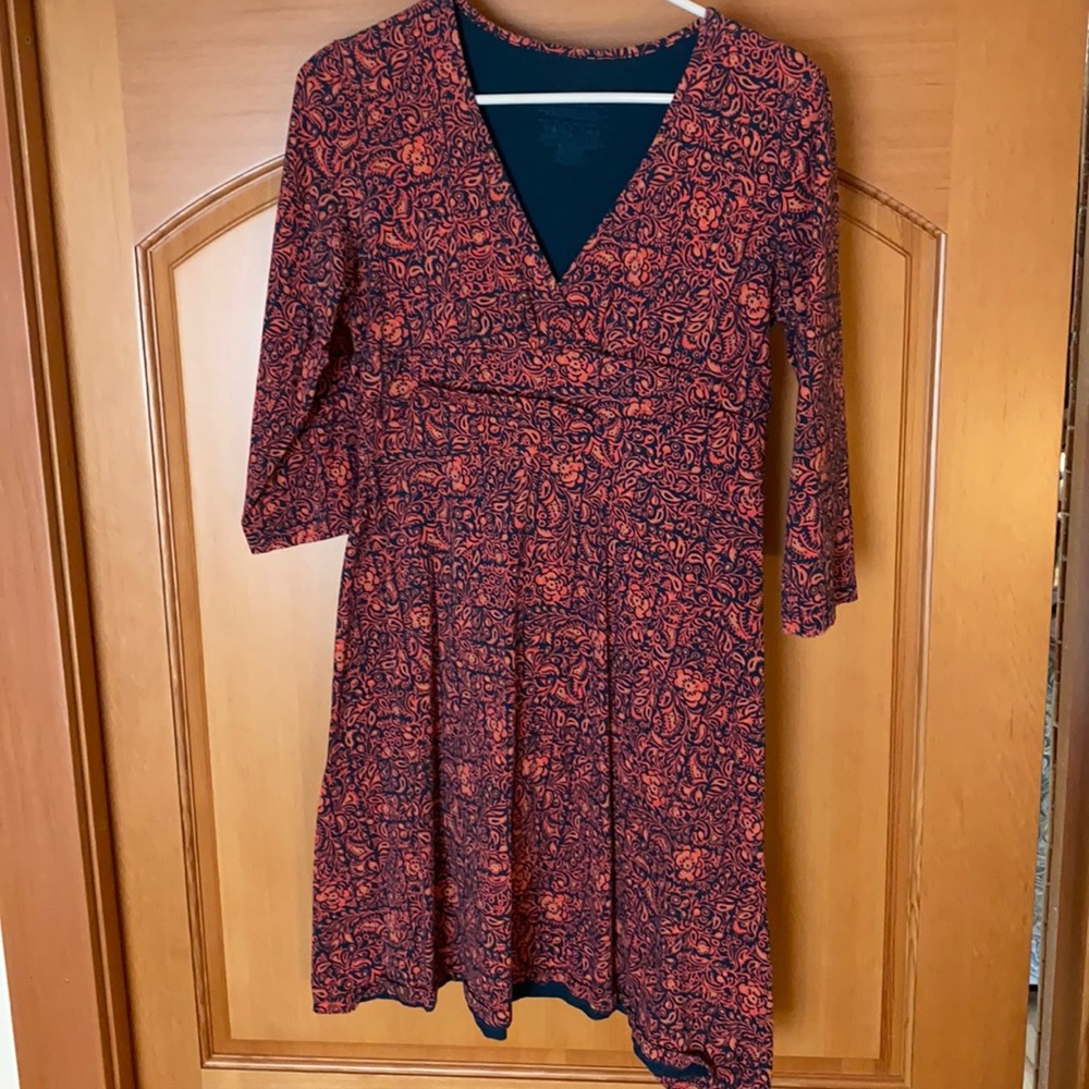Patagonia cotton dress with high waist